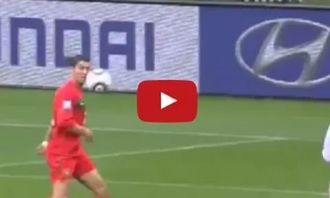 Bàn thắng may mắn nhất sự nghiệp Cristiano Ronaldo