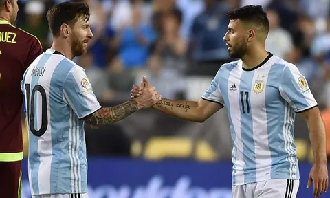 Báo Argentina: Aguero lên tuyển nhờ phe cánh của Messi