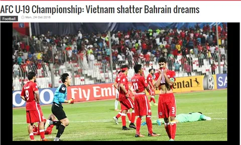 Báo Bahrain tiếc nuối sau thất bại của đội nhà
