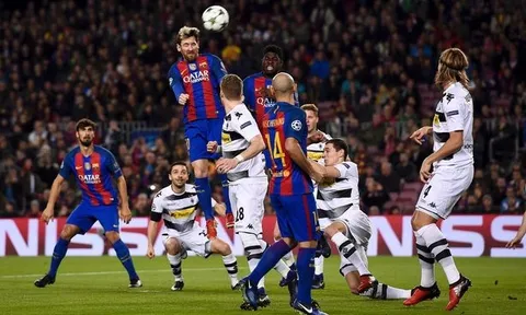 Barca 4-0 M'Gladbach (Bảng C Champions League)