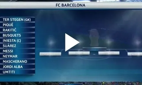 Barcelona 4-0 Man City (vòng bảng Champions League)