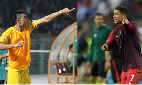 Bật Hiếu tái hiện hình ảnh của Ronaldo trận chung kết EURO 2016