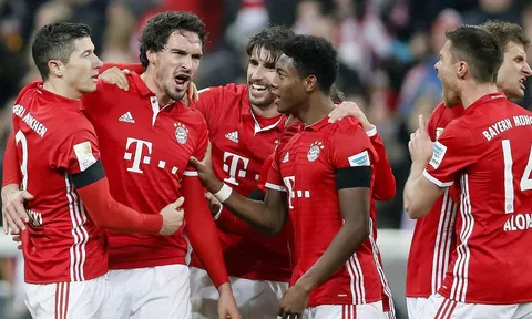Bayern Munich 2-1 Bayer Leverkusen (vòng 12 Bundesliga)