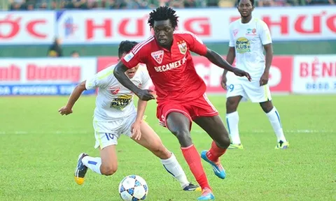 Moses ra đi, B.Bình Dương khó bảo vệ ngôi vương tại V-League 2016