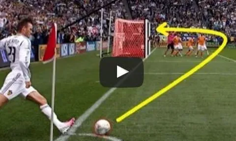 Becks, Henry, Carlos góp mặt trong top 10 bàn thắng từ chấm phạt góc đẹp mắt nhất