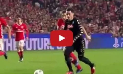 Benfica 1-2 Napoli (vòng bảng Champions League)