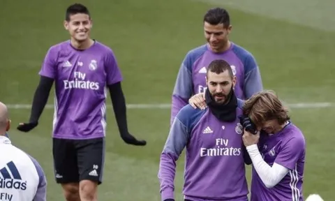 Benzema tập luyện hăng say, sẵn sàng xé lưới Atletico Madrid