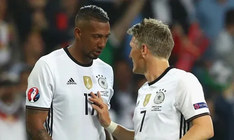 Boateng đòi thay Schweinsteiger làm thủ lĩnh tuyển Đức