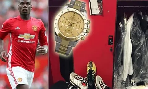 "Bom tấn" Pogba hào phóng tặng đồng hồ cho cả đội Juventus