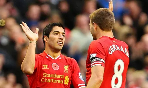 Bức tâm thư thấm đẫm tình bạn Suarez gửi cho Gerrard