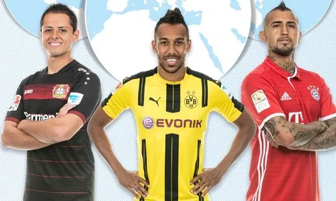 Bundesliga - Gã khổng lồ vươn mình ra khắp 5 châu