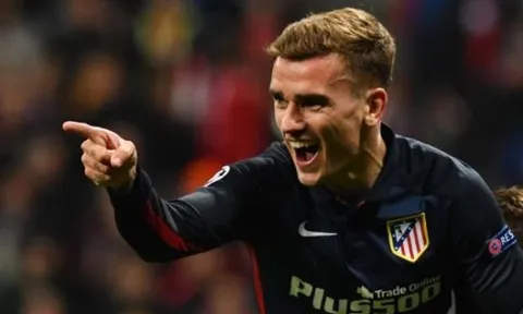 Ở một nơi nào đó, Griezmann cũng hướng về M.U