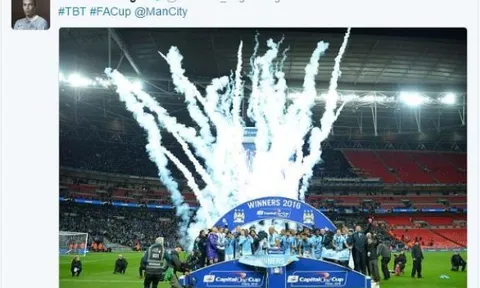 Bị M.U 'chi phối', Fernando nhầm tưởng Man City vô địch FA Cup