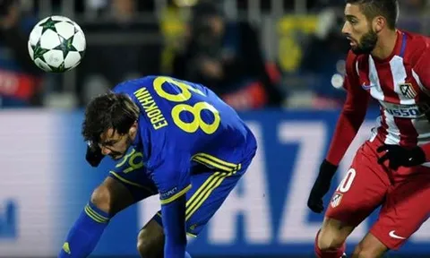 Carrasco lại nổ súng, Atletico thắng nhẹ trên đất Nga