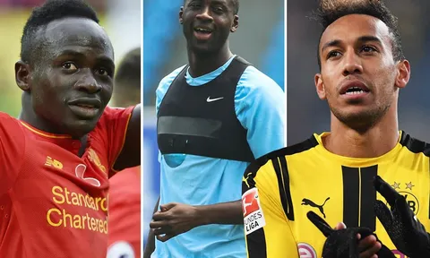 Cầu thủ xuất sắc nhất châu Phi 2016: Mane đấu Aubameyang