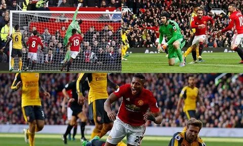 Cech, trọng tài và 'siêu dự bị' Giroud ngăn MU thắng Arsenal