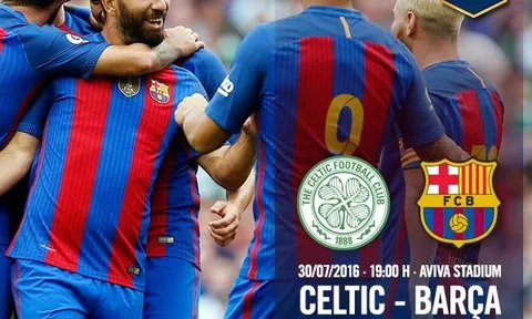 Celtic 1-3 Barcelona (ICC Cup 2016)