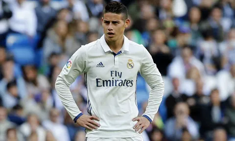Chán Real, James Rodriguez mở cửa đến Juve