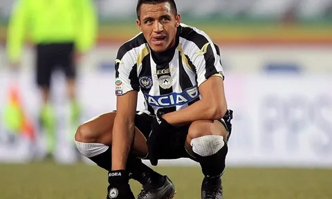 Chiêm ngưỡng lại 7 bàn thắng đẹp nhất khi Alexis Sanchez còn khoác áo Udinese