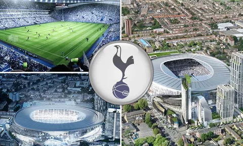 Chiêm ngưỡng Siêu SVĐ sắp hình thành của Tottenham Hotspur