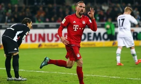 Chiêm ngưỡng tài năng của 'gã mặt sẹo' Ribery