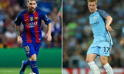 Chiến Barca, De Bruyne miệt mài "luyện công"