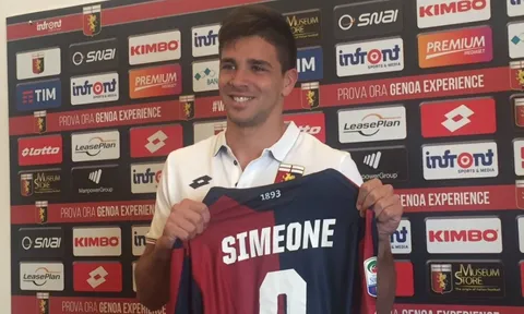 Chính thức: Con trai Diego Simeone đến Serie A