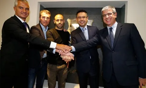 CHÍNH THỨC: Mascherano ở lại Barca đến năm 2019