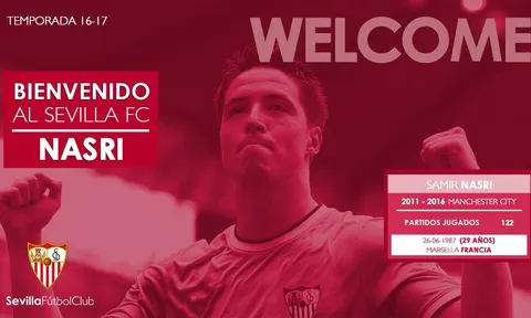 Chính thức: Nasri đến La Liga