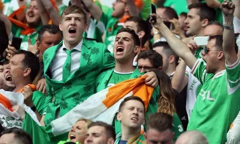 EURO 2016: Cổ động viên Ireland chinh phục nước Pháp