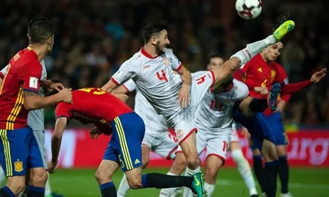 Chơi đơn diệu, nhưng Tây Ban Nha vẫn dễ dàng 'hủy diệt' Macedonia
