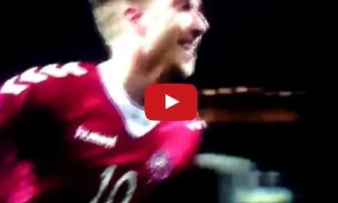 Christian Eriksen solo từ giữa sân ghi bàn cực đẹp vs Kazakhstan