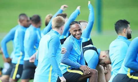 Chùm ảnh: Buổi tập đầy thư thái của Man City trước derby