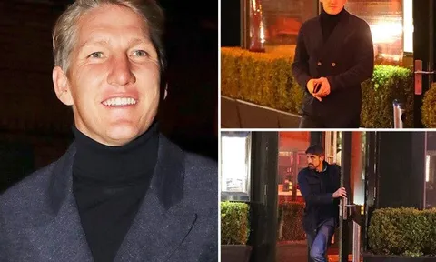 Chùm ảnh: Schweinsteiger bí mật tính chuyện sang Mỹ thi đấu