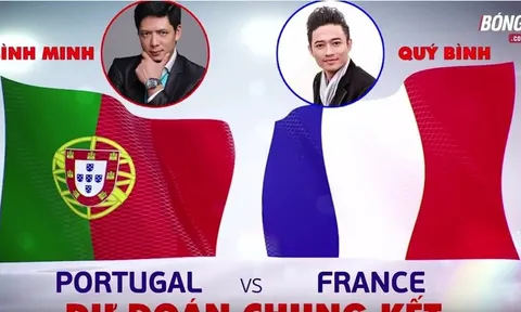 Chung kết EURO 2016: Quý Bình chọn Pháp, Bình Minh chọn Bồ Đào Nha
