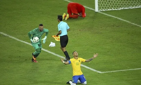 Chung kết Olympic -  Brazil 1-1 Đức (Penalty 5-4)