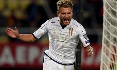 Ciro Immobile - Cứu tinh của Azzurri trước Macedonia