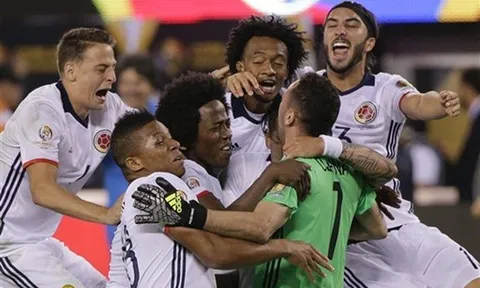 Colombia vào bán kết Copa America sau loạt sút đấu súng