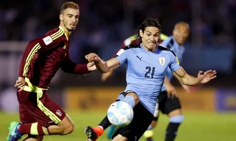 Colombia khó cản Uruguay
