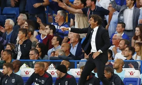 HLV Conte đưa Hazard "lên mây" sau chiến thắng nghẹt thở trước West Ham