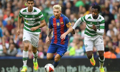 Cú hattrick của Lionel Messi vs Celtic