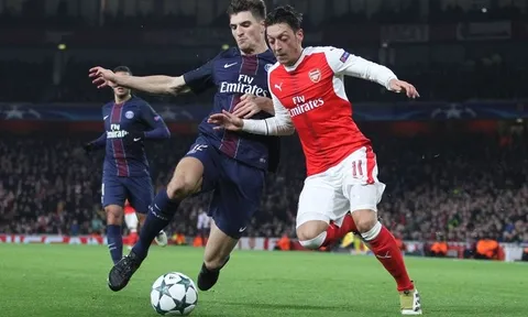 Cùng nhìn lại trận Arsenal 2-2 PSG theo phong cách Parody