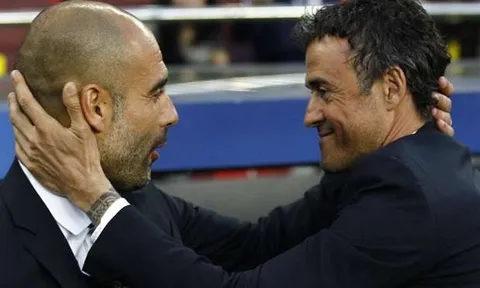Cuộc chiến Enrique vs Guardiola: Khi Pep đã ở 'dưới tầm'