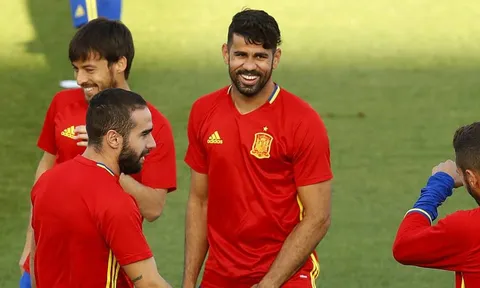 Đấu Italia, Tây Ban Nha trông cậy vào Diego Costa