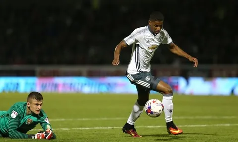 Đâu là vị trí tốt nhất cho Marcus Rashford?