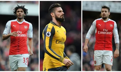 Đấu West Ham, Arsenal mất hàng loạt trụ cột