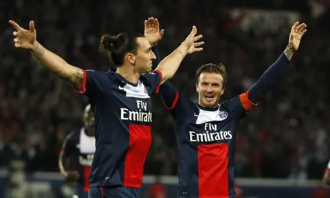 David Beckham nghĩ gì khi Ibrahimovic chuyển đến M.U?