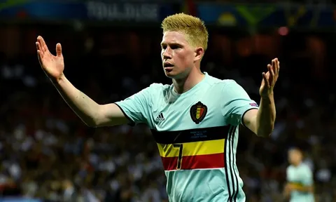 De Bruyne chơi cực hay vs Hungary