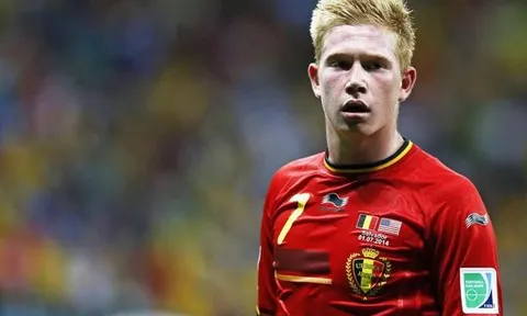 De Bruyne - Mũi khoan phá lợi hại của Bỉ