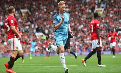De Bruyne quá quan trọng với Man City qua thống kê này